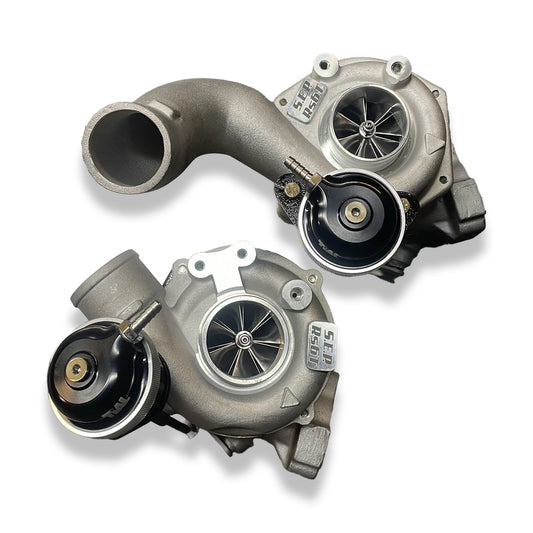 RS6T V4 8-Blade Turbochargers with Tial Gates (18 PSI Preload)