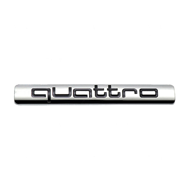 Metal Quattro Emblem