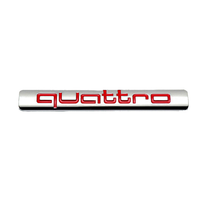Metal Quattro Emblem