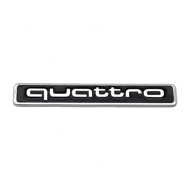 Metal Quattro Emblem