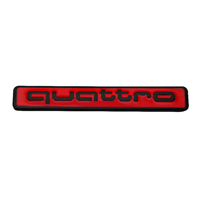 Metal Quattro Emblem